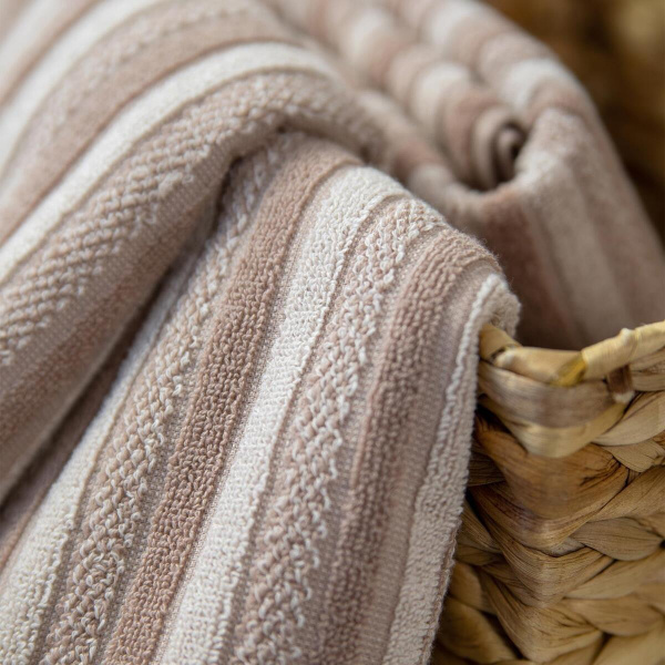 Полотенце Самойловский Текстиль 50/90 Сиена Махра Мокко/светло-бежевый 790240