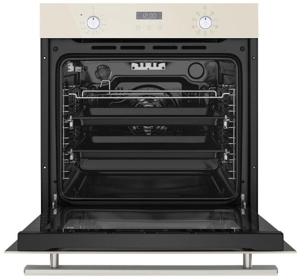 Встраиваемый Электрический духовой шкаф Maunfeld EOEM.769BG, цвет Бежевый