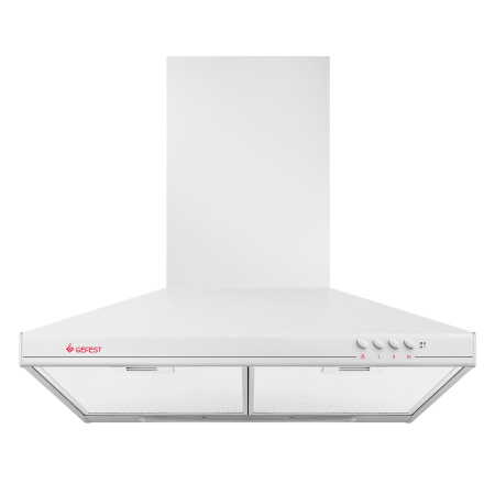 Вытяжка купольная, настенная, Gefest 10 ВО К45 60, цвет Белый, ширина 60см.