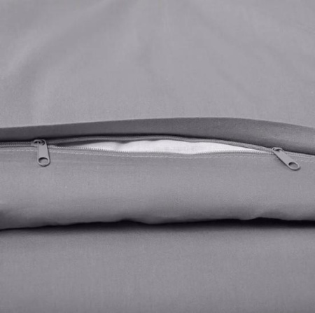 Пододеяльник Mona Liza Trio Steel 175/210 Серый Сатин 556027/2