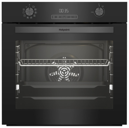 Встраиваемый Электрический духовой шкаф Hotpoint FE9 831 JSH BLG, цвет Чёрный