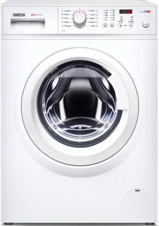 Стиральная машина с фронтальной загрузкой Атлант 40М105-00, Max загрузка - 4кг, Max отжим - 1 000об/мин., цвет Белый