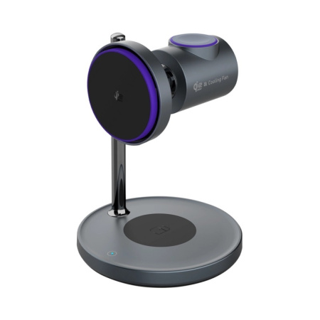 Беспроводная зарядная станция Deppa 3 в 1 QI2.2 Max Power Grey