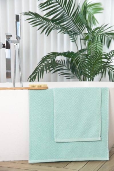 Полотенце Belezza Eho 70/130 Махра 450 г/м2 Зеленый 6188045