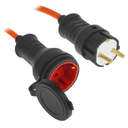 Удлинитель силовой Атлант ПВС 4000 Вт без рамки 10м (б/з) 40217