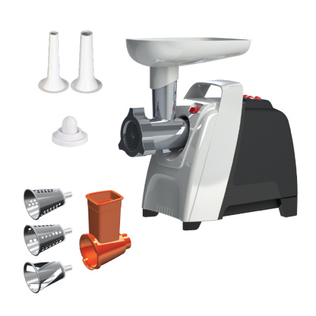 Мясорубка Аксион М61.03 черно-серебристый, цвет Чёрный, производительность 4 кг/мин, мощность 2 000 Вт