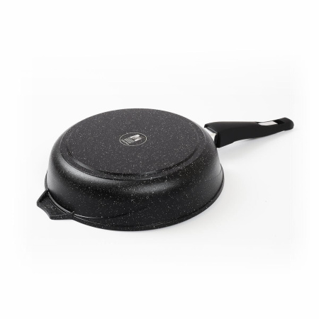 Сковорода Мечта Гранит Black Induction Pro со съемн. ручк. 26 см 026802И