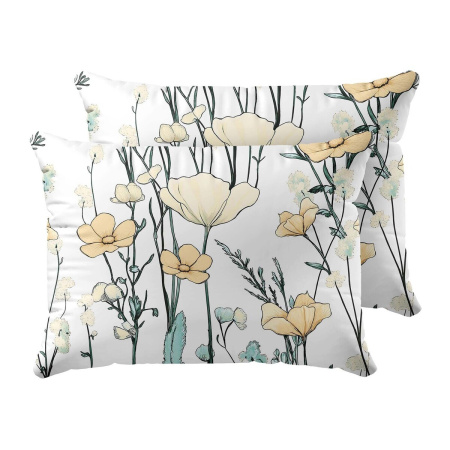 Набор наволочек Хорошо Дома Гармония 50/70 2 шт. Бязь 936066