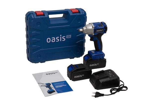 Гайковерт аккум. ударный б/щ Oasis GK-400 Pro (J)