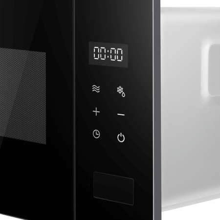 Встраиваемая микроволновая печь Maunfeld JBMO155SGB02, цвет Чёрный, 15 л.