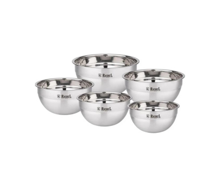 Набор мисок Rashel 18/20/22/24/26 см 5 пр. R-80246
