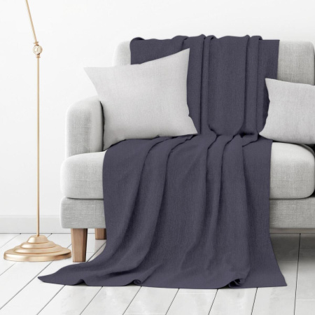 Покрывало Волшебная ночь 140х220 Индиго Рогожка 774525