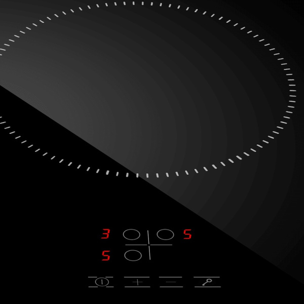 Встраиваемая варочная панель Индукционная Maunfeld AVI4531BK, 45 см, цвет Чёрный