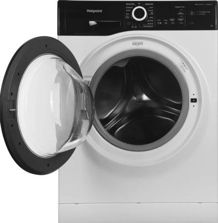 Стиральная машина с фронтальной загрузкой Hotpoint NSB 7239 ZK VE RU, Max загрузка - 7кг, Max отжим - 1 200об/мин., цвет Белый