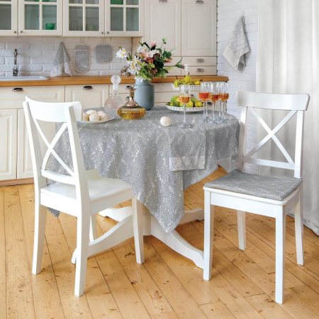 Скатерть Verossa 144/144 Серебряный век рогожка 765911