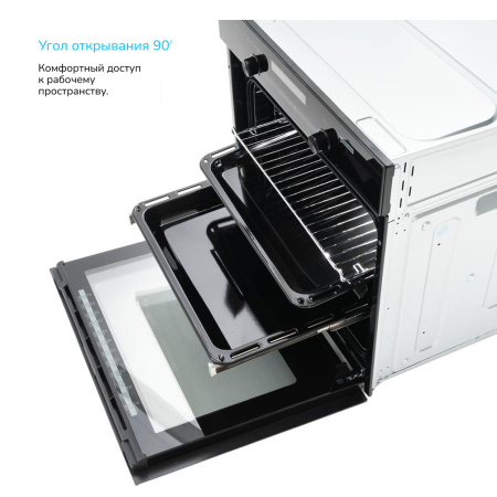 Встраиваемый Электрический духовой шкаф Manya BO638BG, цвет Чёрный