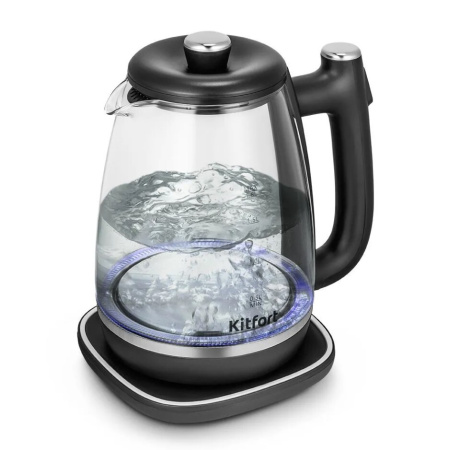 Электрический чайник Kitfort КТ-6728, цвет Чёрный