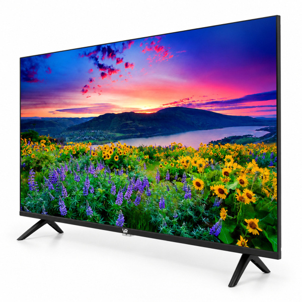43" (109см) Телевизор VR 43VF13BS, SMART, FHD 1920x1080, Цвет Чёрный