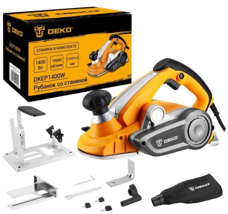 Рубанок электрический DEKO DKEP1400W