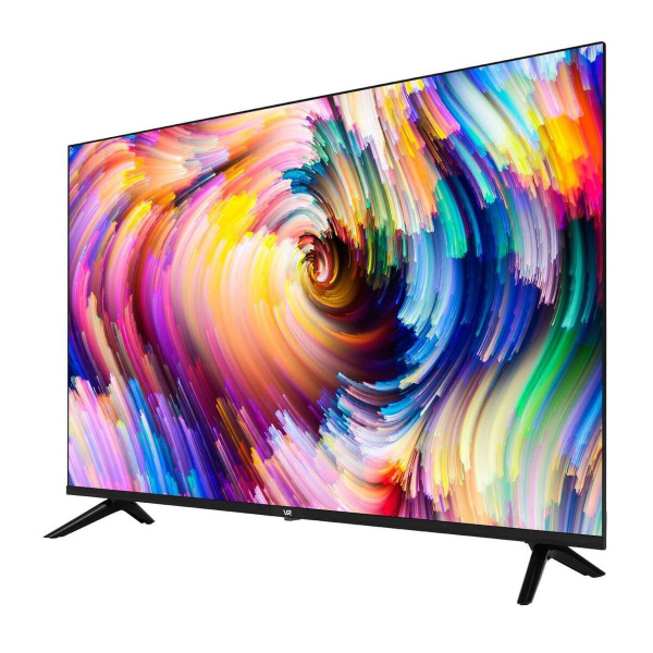  43" (109см) Телевизор VR 43VU03BS, SMART, UHD 4K 3840x2160, Цвет Чёрный