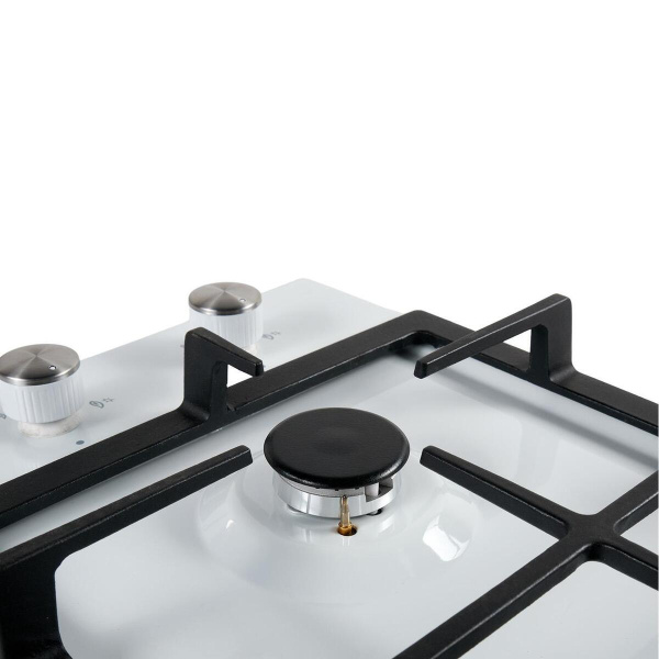 Встраиваемая варочная панель Газовая Oasis P-MEWD, 29 см, цвет Белый