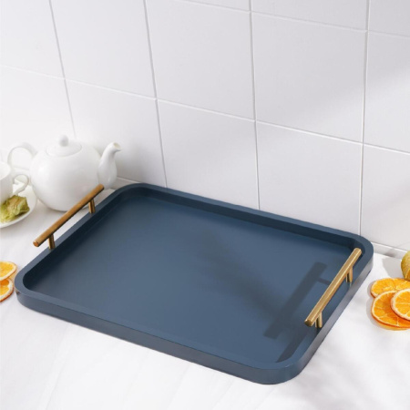 Поднос с ручками Magistro Garona 40х29,5 см бамбук 7534687