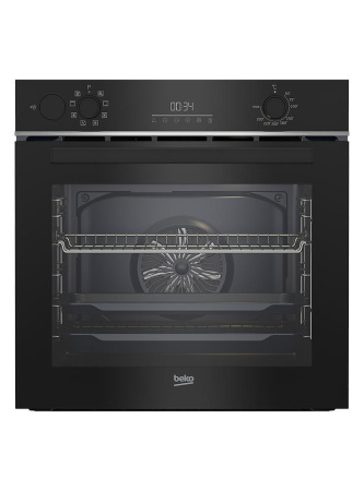 Встраиваемый Электрический духовой шкаф Beko BBIS143N0B, цвет Чёрный