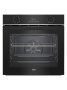 Встраиваемый Электрический духовой шкаф Beko BBIS143N0B, цвет Чёрный