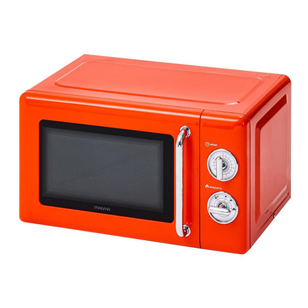 Микроволновая печь Manya M20MR01O, цвет Оранжевый, 20 л.