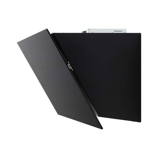 Вытяжка наклонная, настенная, Manya H6032BG, цвет Чёрный, ширина 59,5см.