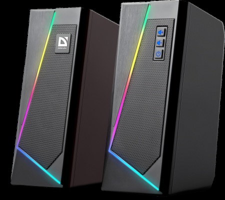 Акустическая система 2.0 Defender Solar 3 Black