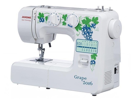 Электромеханическая швейная машина Janome Grape 2016