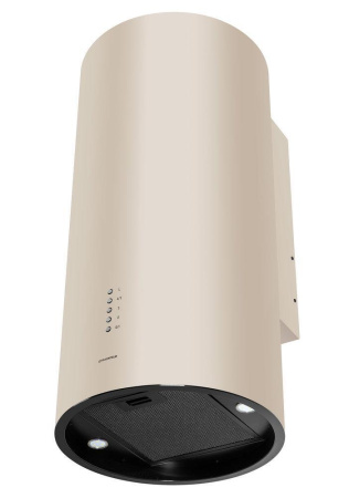 Вытяжка цилиндрическая, настенная, Maunfeld Lee Wall 39, цвет Бежевый, ширина 38см.