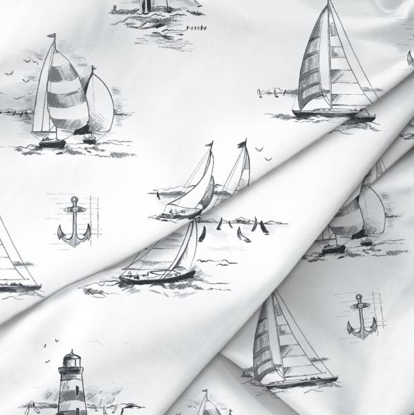 КПБ 2 сп Verossa Regatta gray 50/70 Сатин 921443