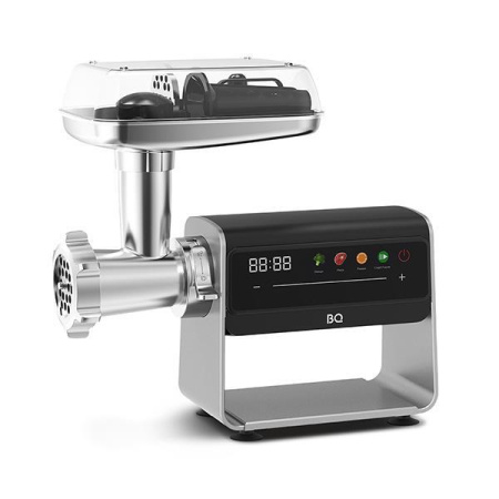 Мясорубка BQ MG2008, цвет Серебристый, производительность 2,7 кг/мин, мощность 2 500 Вт