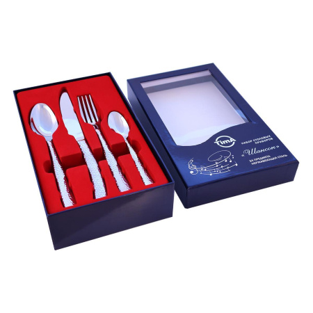 Набор столовых приборов TimA Шансон 24 пр. TD-4501/SS