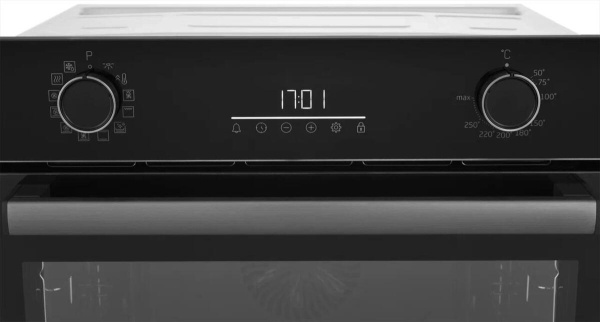 Встраиваемый Электрический духовой шкаф Beko BBIR13302BC, цвет Чёрный