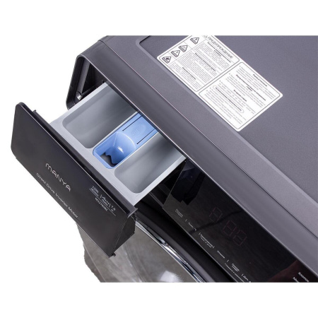 Стиральная машина с фронтальной загрузкой Manya M1276SBZ, Max загрузка - 7кг, Max отжим - 1 200об/мин., цвет Серый