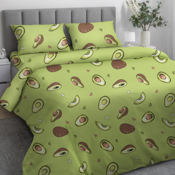 КПБ 2 сп Волшебная Ночь Авокадо 50/70 Ранфорс 790517