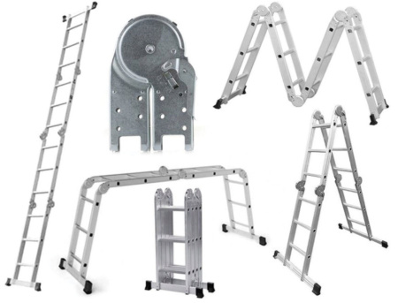 Лестница DOGRULAR УФУК Алюминиевая 4*4 трансформер 511444