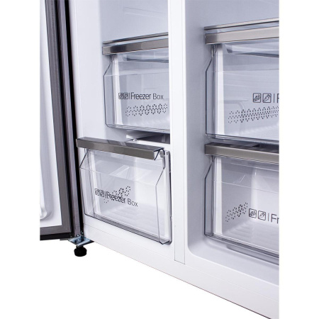 Холодильник Manya SBS185NGG, цвет Серый