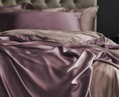 КПБ 2 сп Mona Liza Luxury Orchid 50/70, 70/70 Тенсел Розово-бежевый 5044/00200