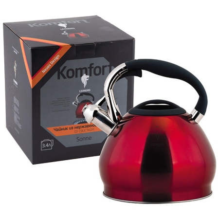 Чайник газовый Leonord Sonne-3101R 3,4 л 002804