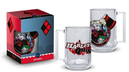 Кружка Фитнес Harley Quinn Puddin' в подарочной коробке 320 мл КРС-1613/1