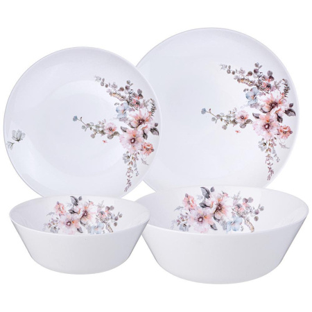 Набор столовый Agness Flover Symphony 19 пр. 598-077
