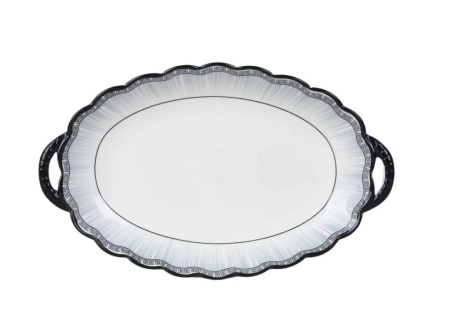 Блюдо Rashel 31 см овальное c ручками R-31102