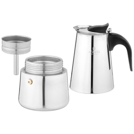 Гейзерная кофеварка Agness Монблан 200 мл 944-002