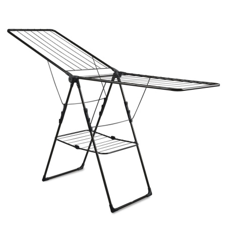 Сушилка для белья двухуровневая Ника Черная СБ8П/Ч