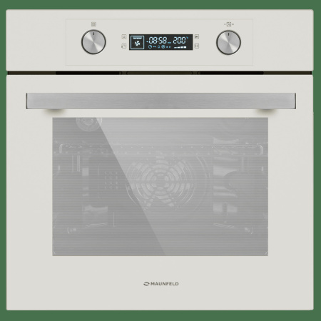 Встраиваемый Электрический духовой шкаф Maunfeld AEOH6062BG, цвет Бежевый