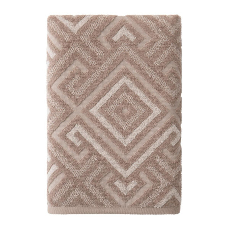 Полотенце Самойловский Текстиль 50/90 Сиена Махра Мокко/светло-бежевый 790239